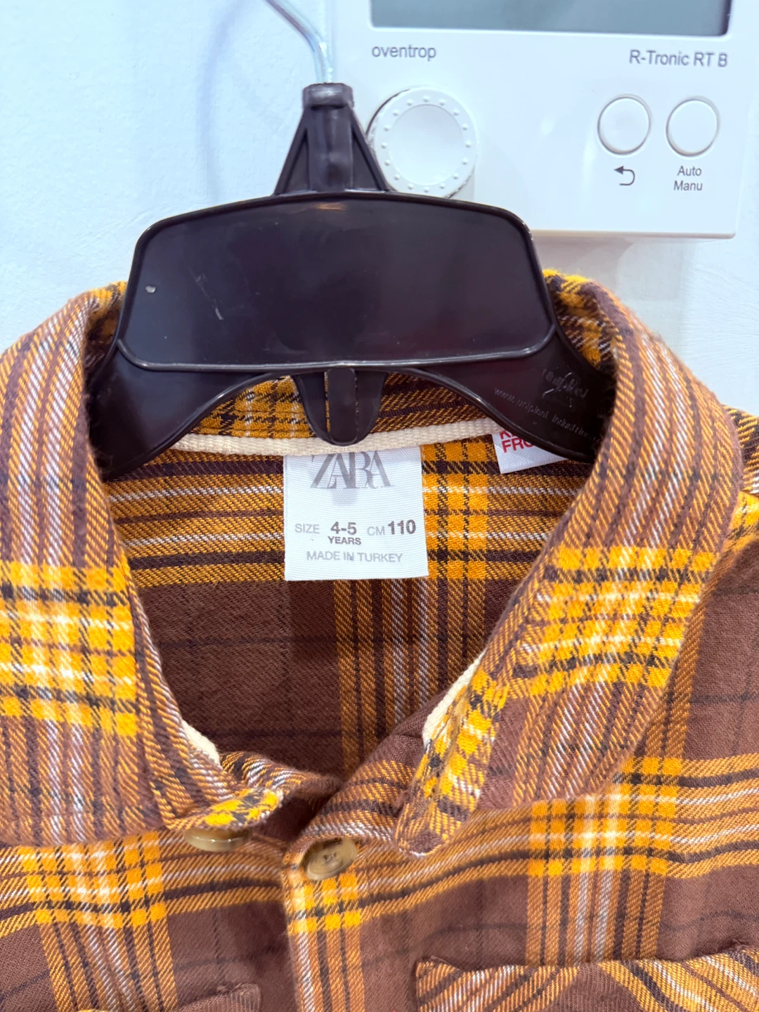 Zara Kids Plaid Shirt - Size 4-5 Years - photo 2