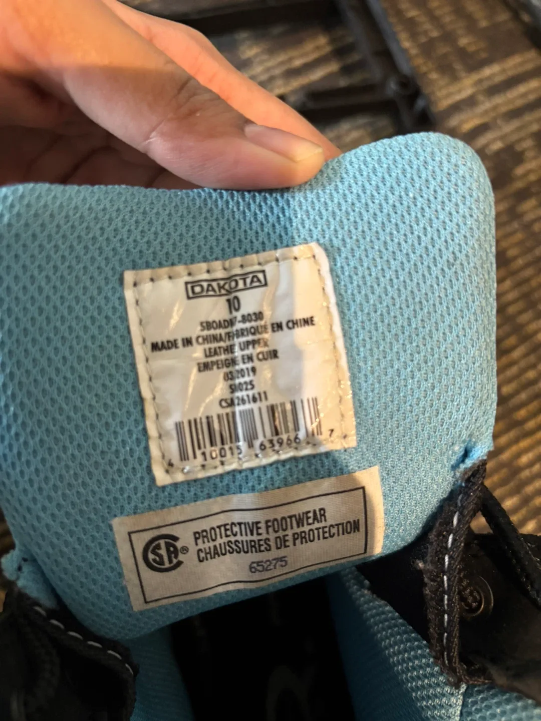 Unisex Dakota Protective Footwear Boots - Size 10 image indicator(2)