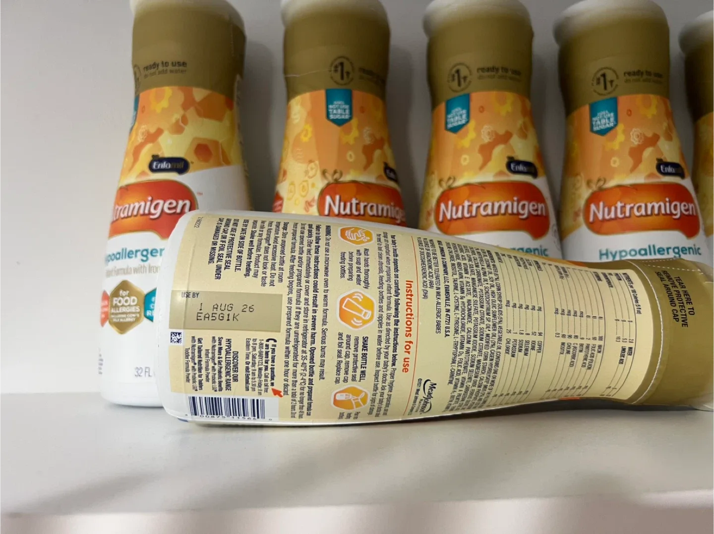 Nutramigen Hypoallergenic Infant Formula 32 fl oz image indicator(2)