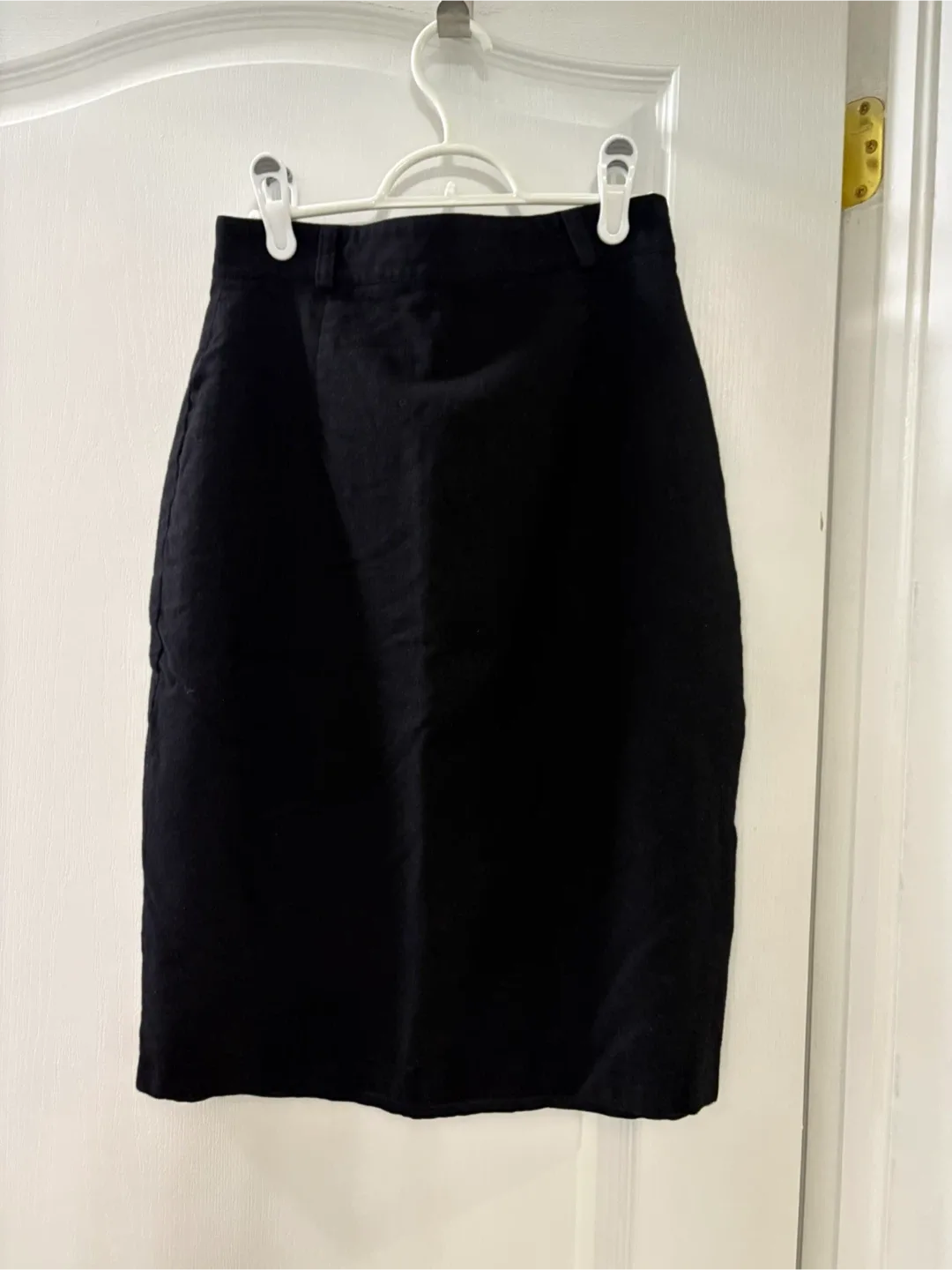 Lorry G. Black Wool Skirt size S thumbnail
