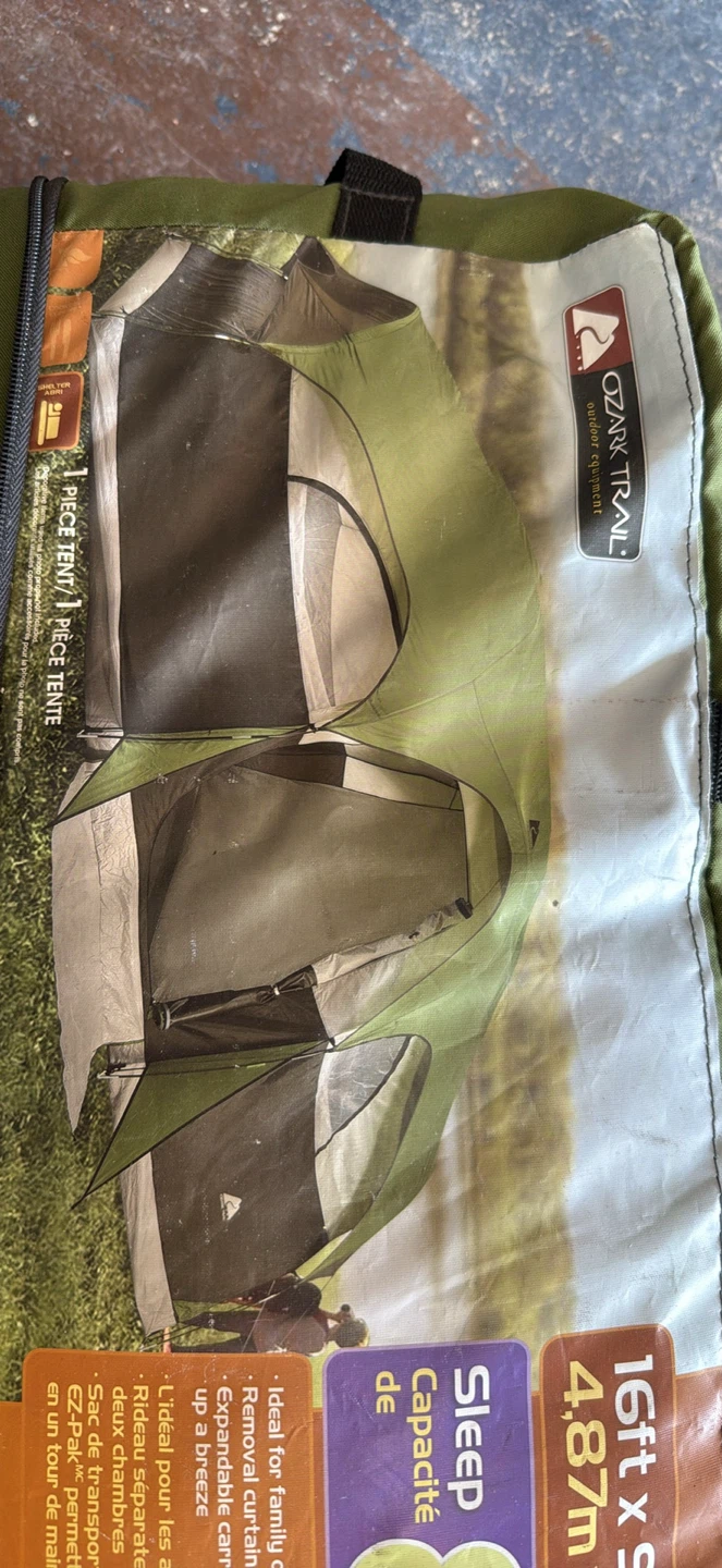 Ozark Trail 8-Person Family Dome Tent - 16ft x 9ft - photo 2