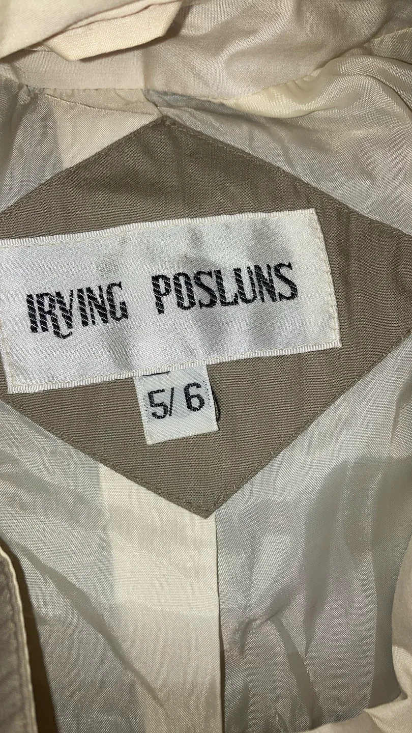Irving Posluns Jacket Size 5/6 image indicator(2)