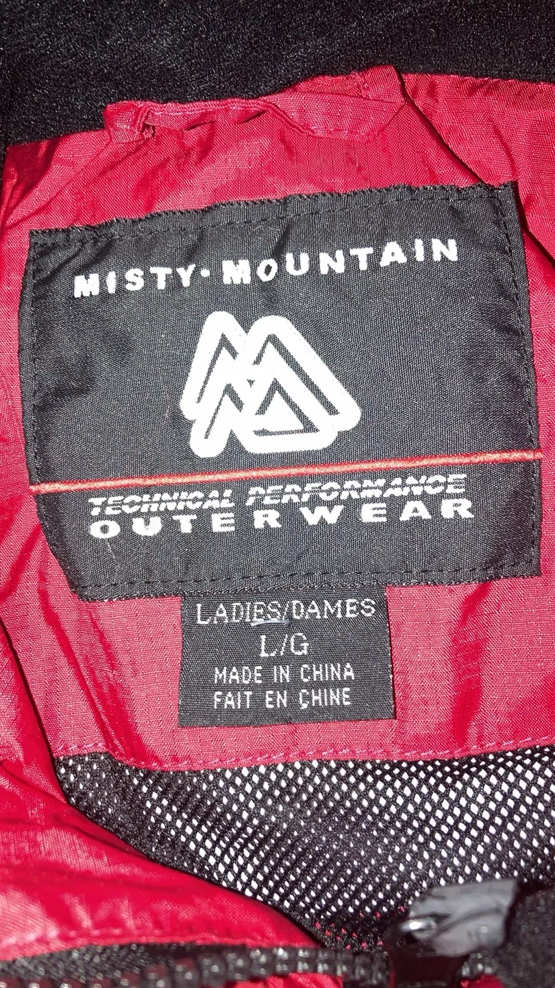 Misty Mountain Ladies Technical Outerwear Jacket - L image indicator(2)