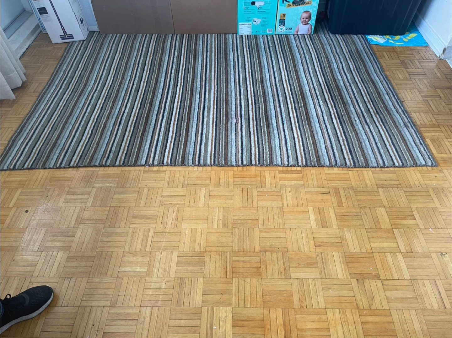 Striped Area Rug thumbnail