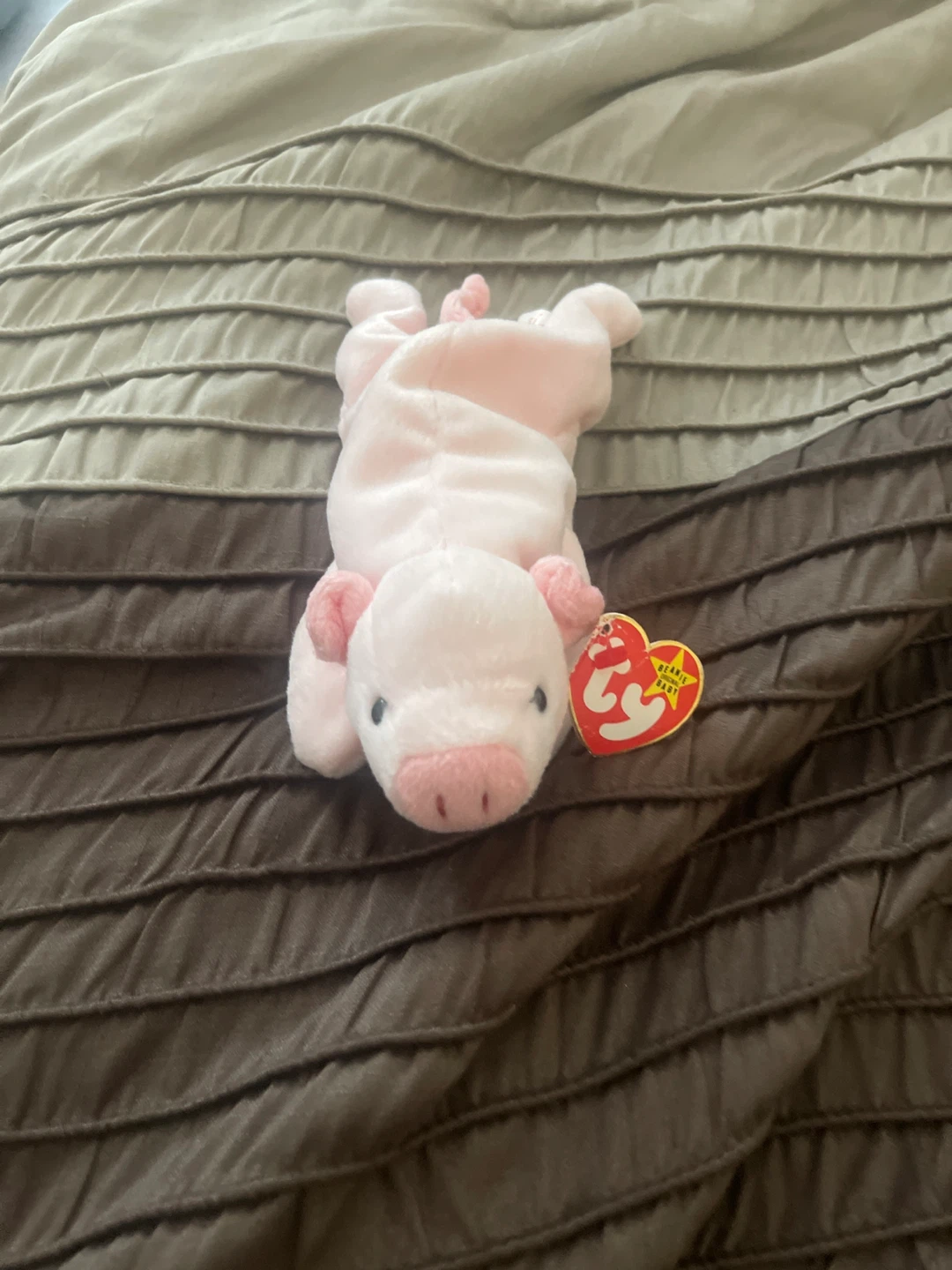 Ty Beanie Baby "squealer” Pig
