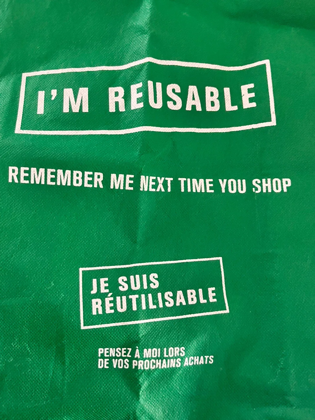 20 Free Reusable Shopping Bags - Variety Pack thumbnail