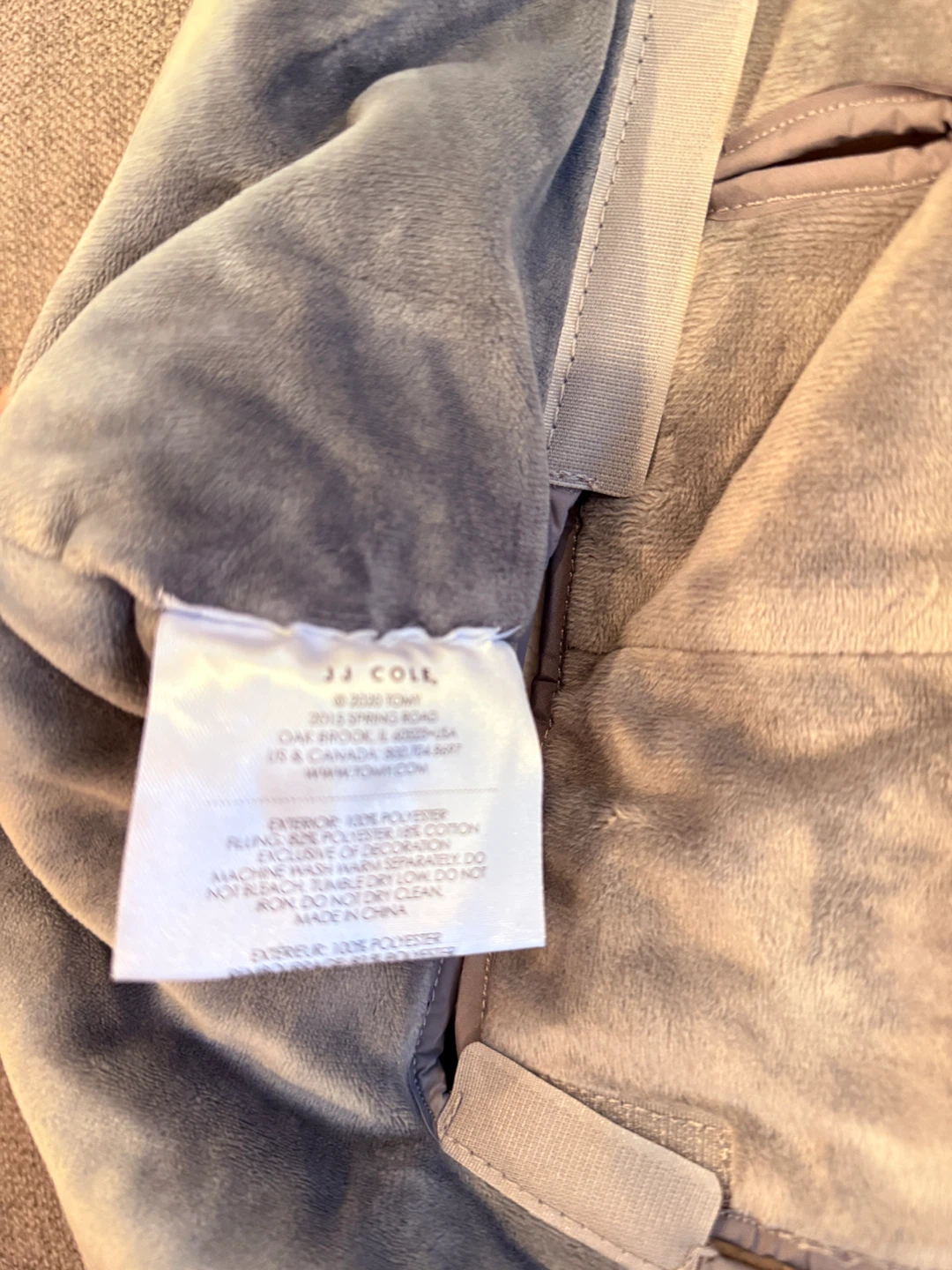 JJ Cole Car Seat Cover - Grey - photo 3