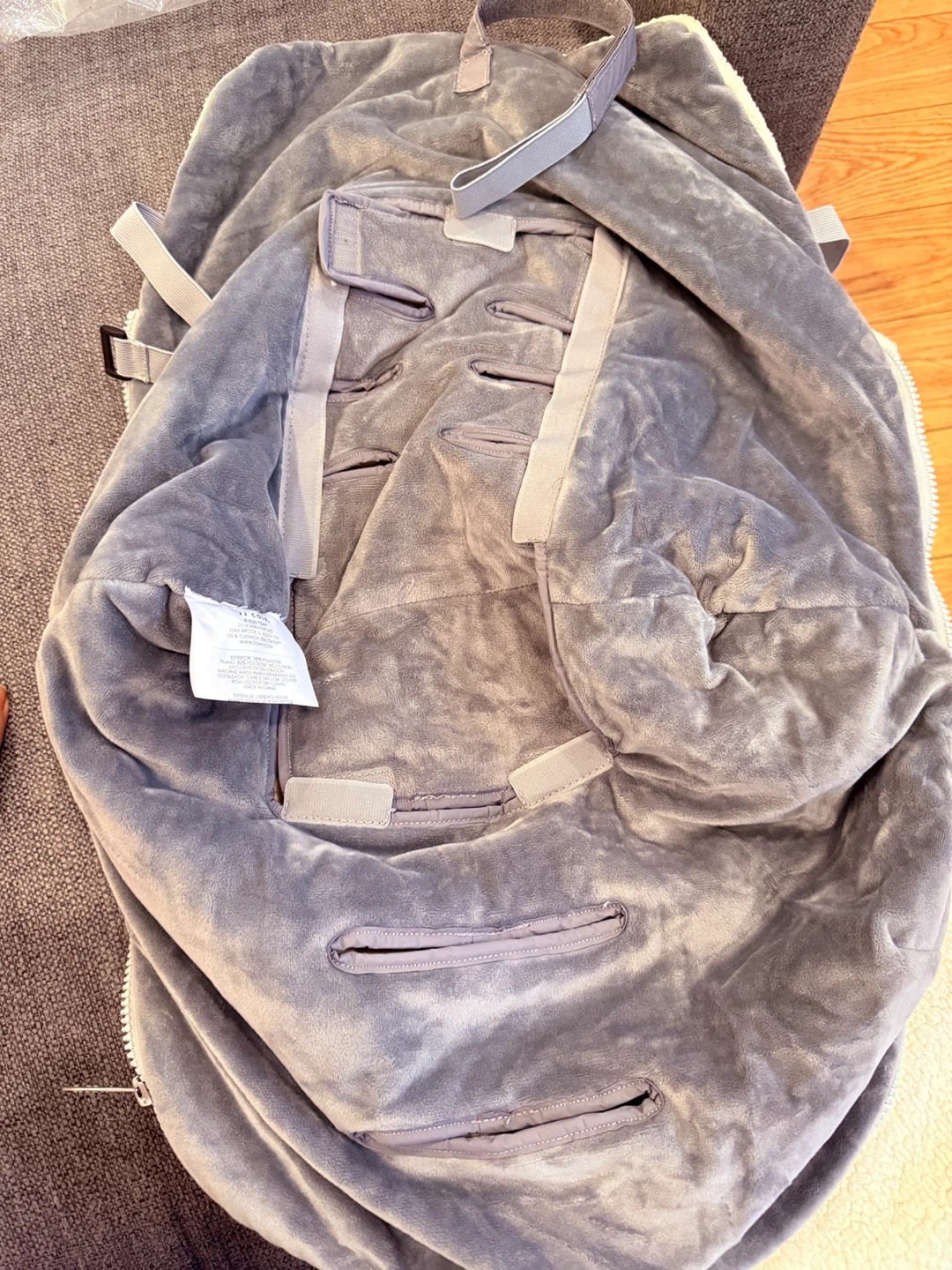 JJ Cole Car Seat Cover - Grey - photo 4