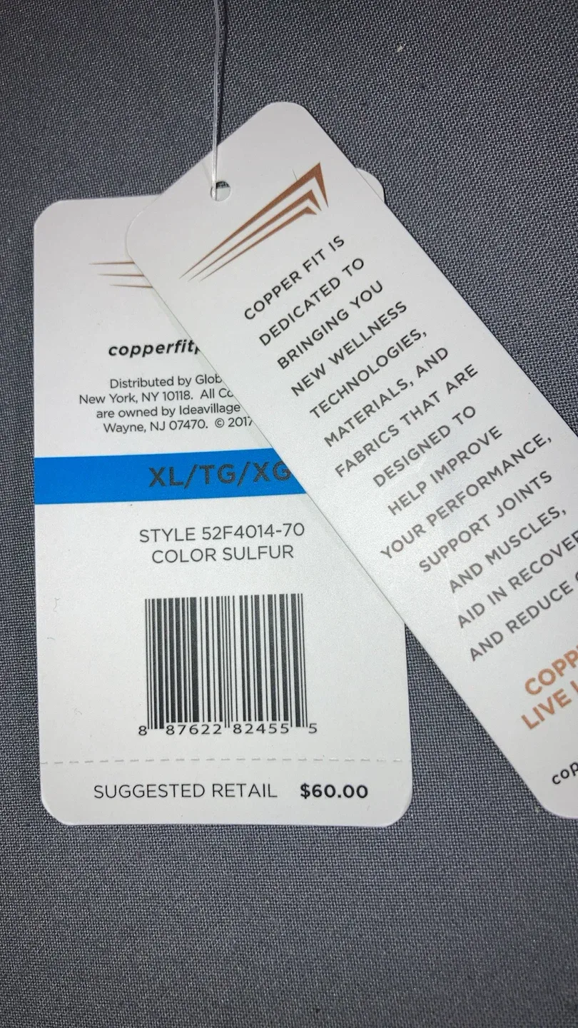 Copper Fit Live Limitless Jacket - XL - Sulfur image indicator(2)