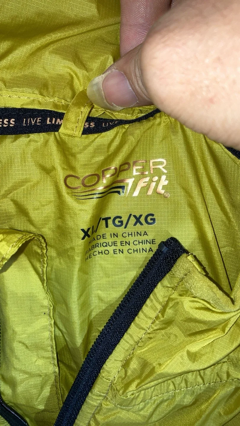 Copper Fit Live Limitless Jacket - XL - Sulfur image indicator(4)