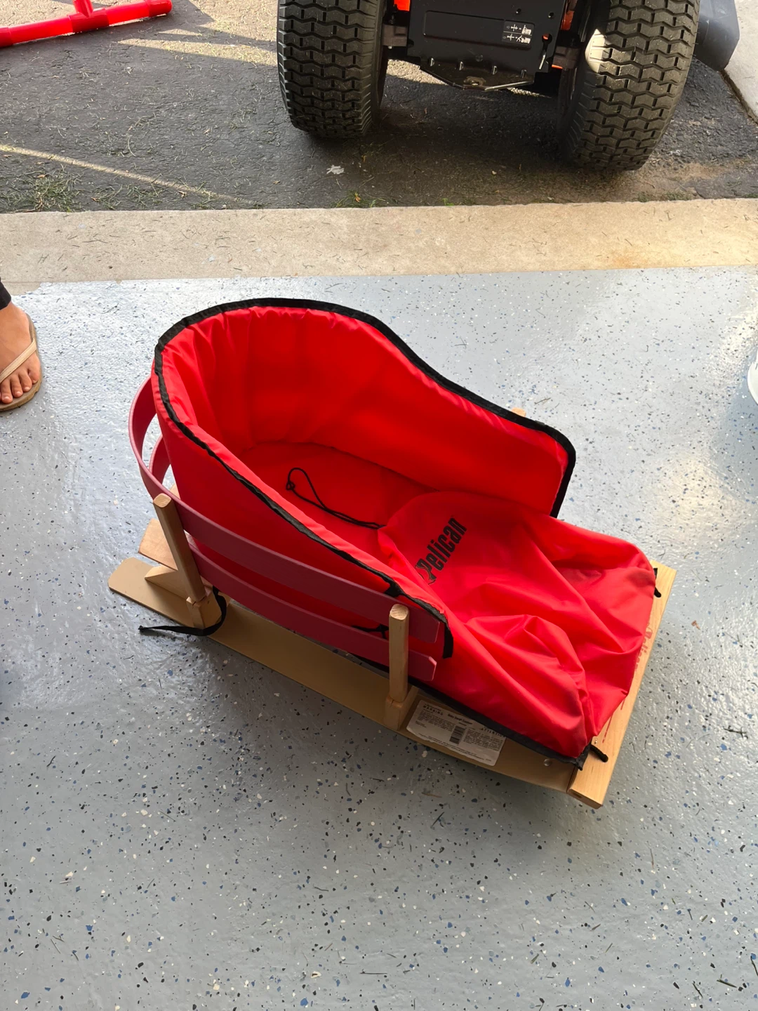 Pelican Baby Sleigh - Red - photo 3