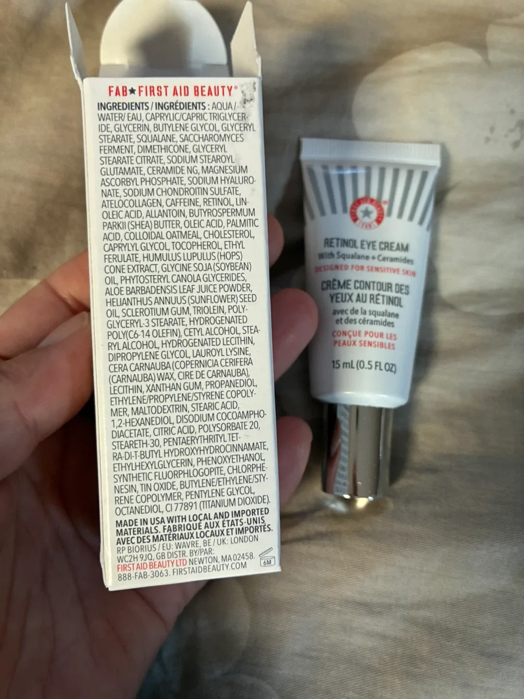 First Aid Beauty Retinol Eye Cream 0.5oz image indicator(3)