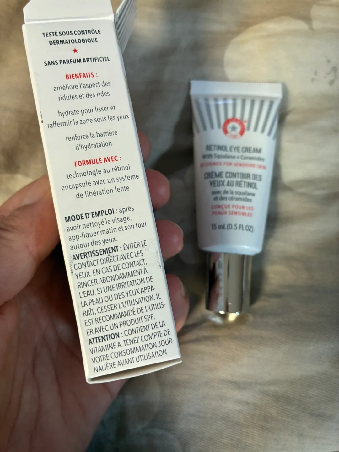First Aid Beauty Retinol Eye Cream 0.5oz image indicator(4)