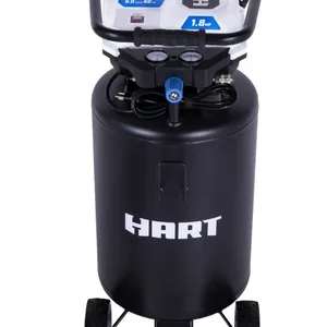 Hart Black 1.8 HP 200 PSI Oil-Free Air Compressor 20 gal