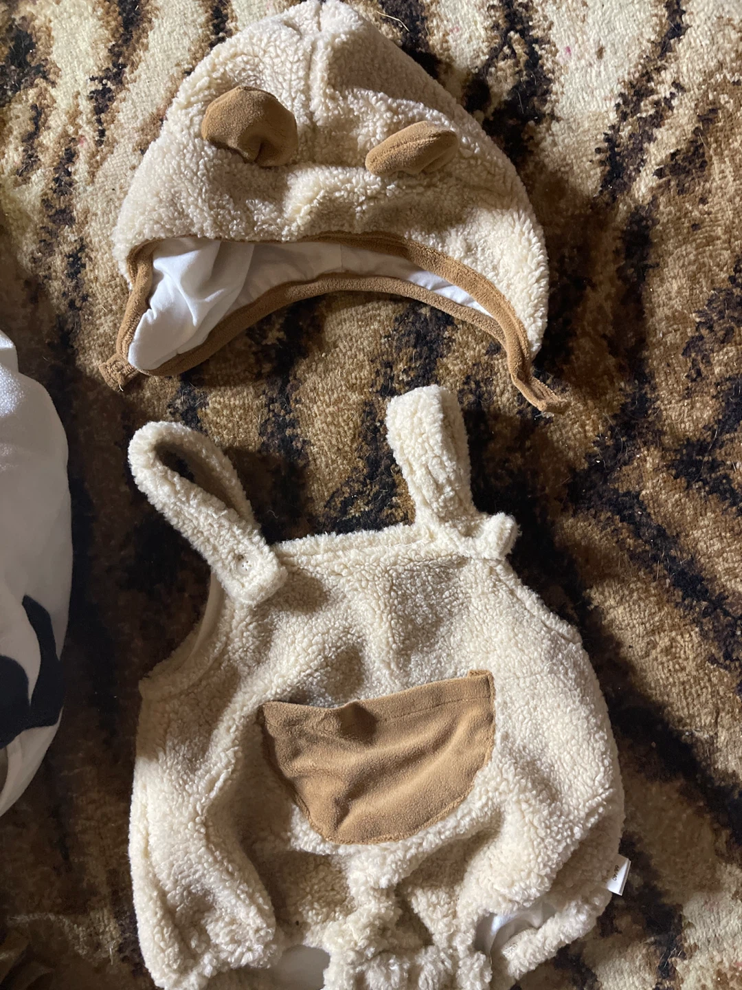 Baby Bear Outfit - Romper and Hat