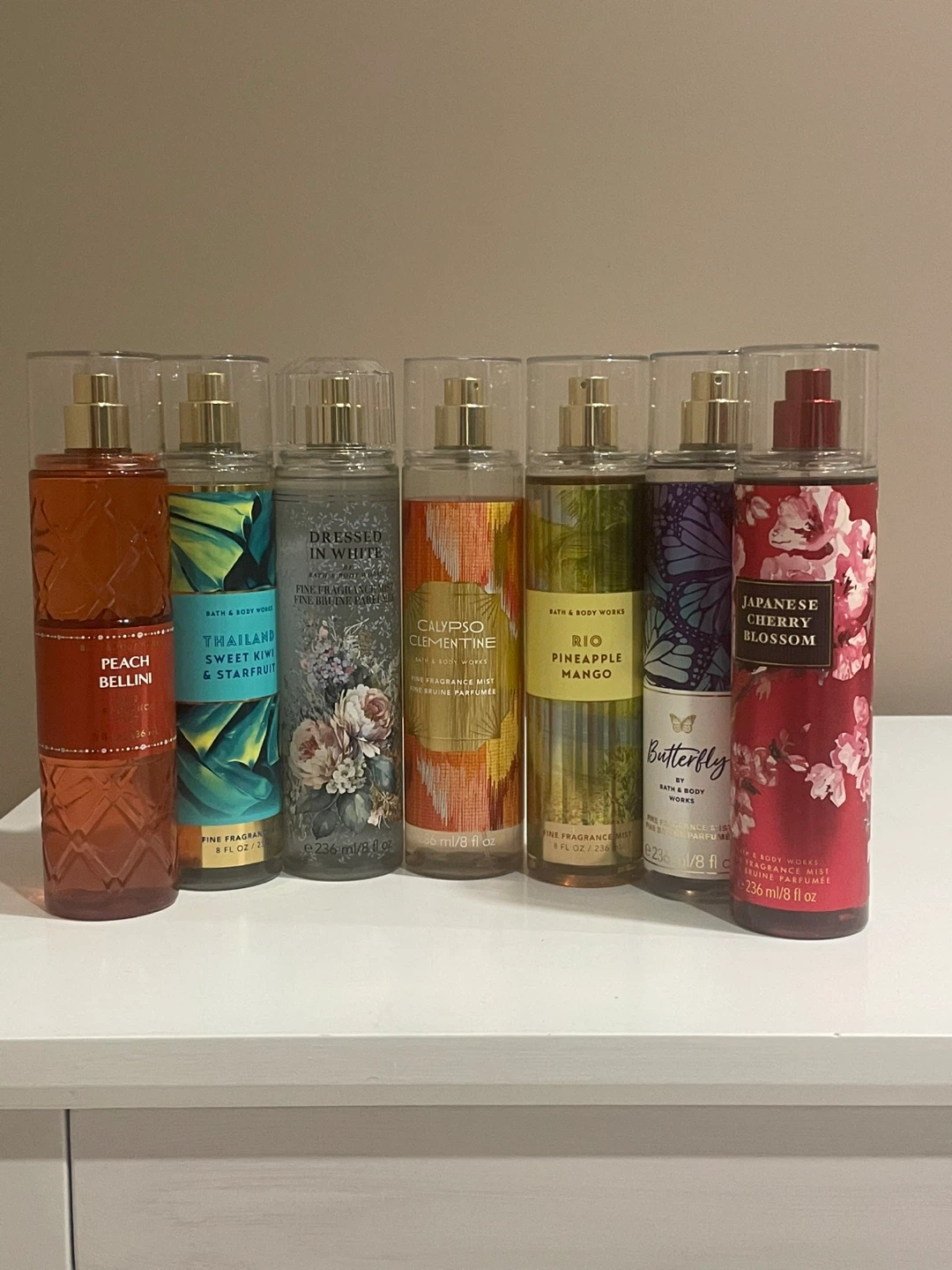 Bath & Body Works Fine Fragrance Mist Bundle