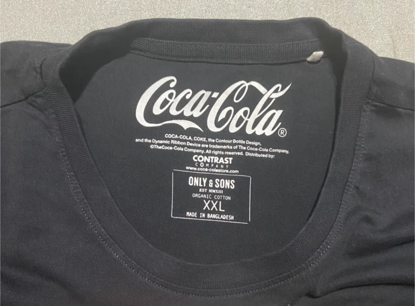 Coca-Cola x ONLY & SONS XXL T-Shirt image indicator(2)