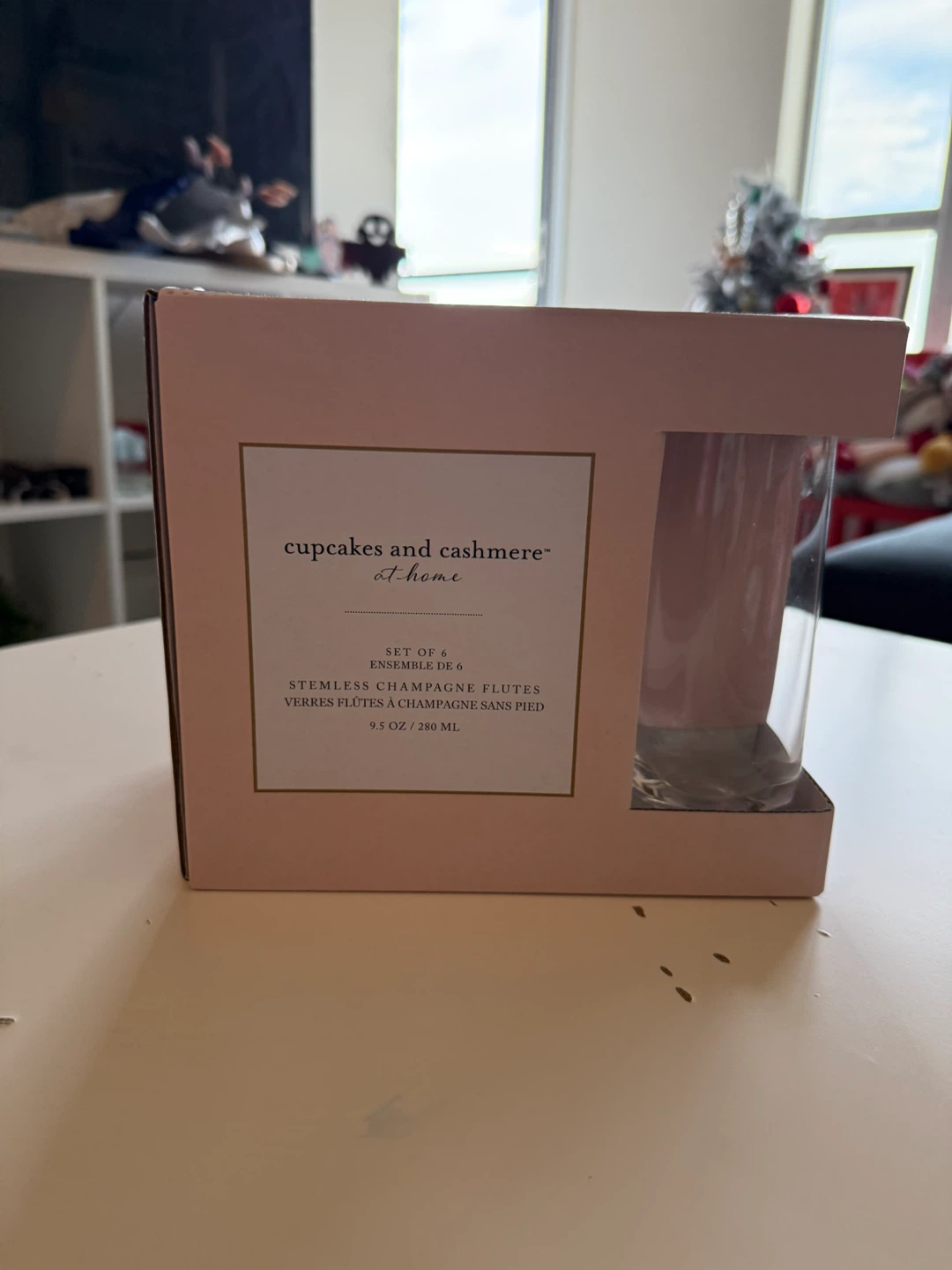 Cupcakes and Cashmere Stemless Champagne Flutes (Set of 6) - photo 2