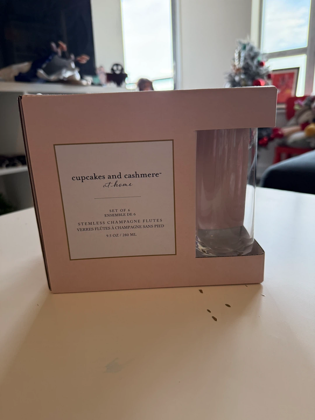 Cupcakes and Cashmere Stemless Champagne Flutes (Set of 6) - photo 3