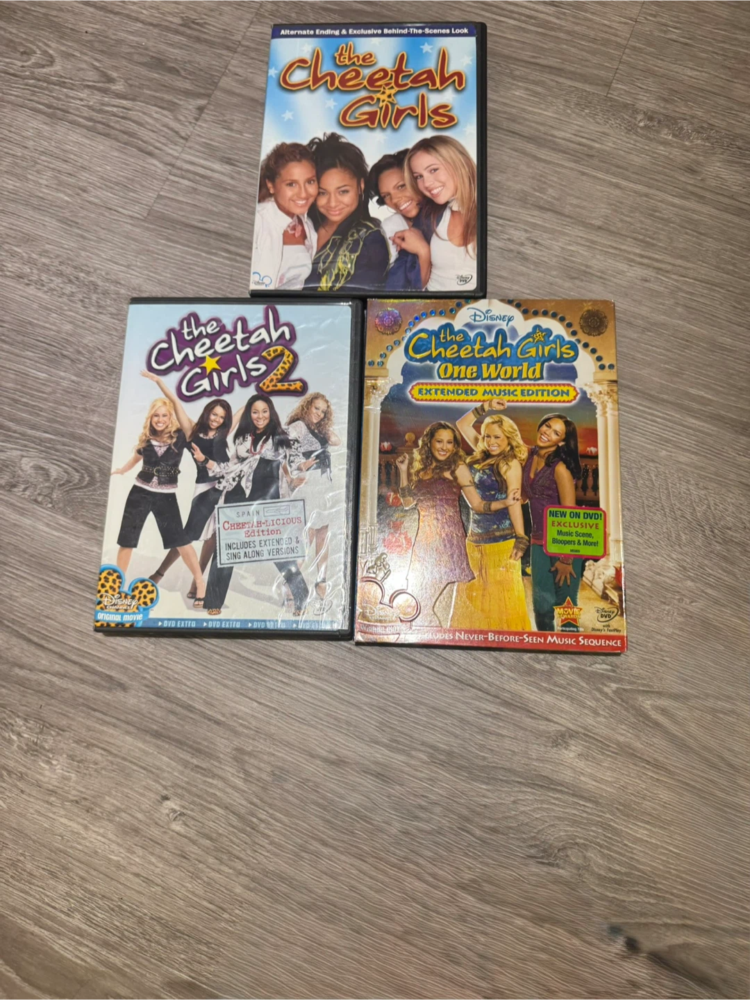 Disney DVDs: Bring It On, Cheetah Girls in high school musical