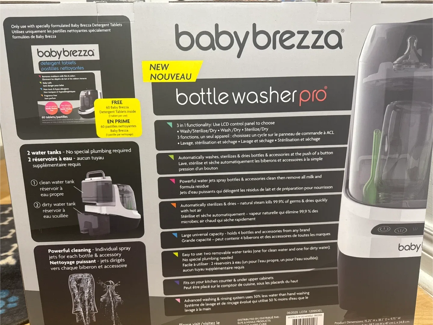 Baby Brezza Bottle Washer Pro - New in Box! image indicator(2)
