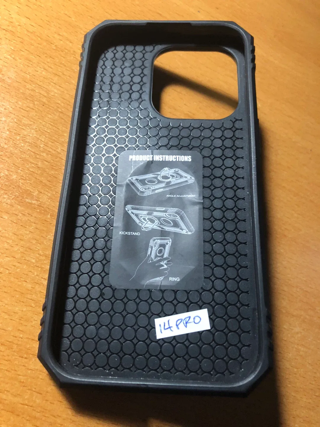 iPhone 14 Pro Blue Phone Case with Kickstand image indicator(2)