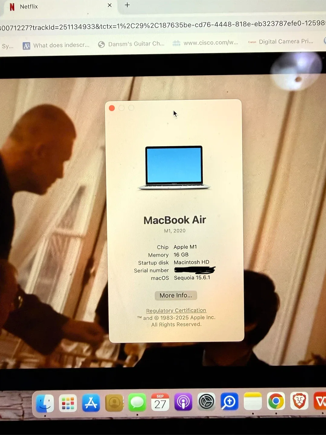 MacBook Air M1 13 inch 2020 - 16GB memory, 512GB SSD image indicator(3)