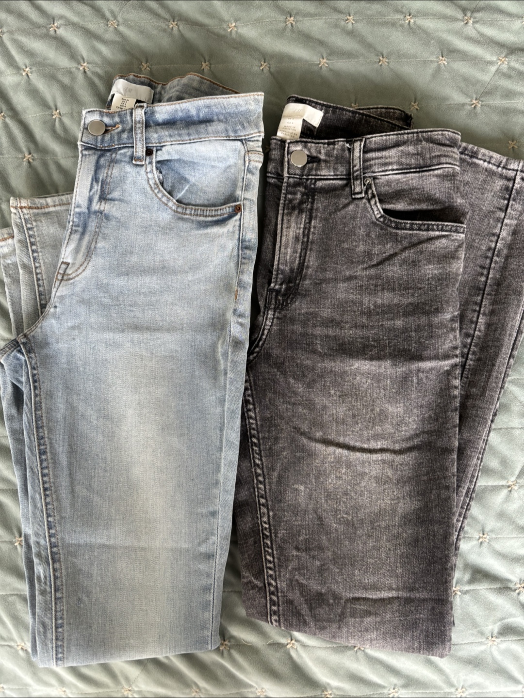 H&M Skinny Stone Wash Stretch Jeans - Size 4