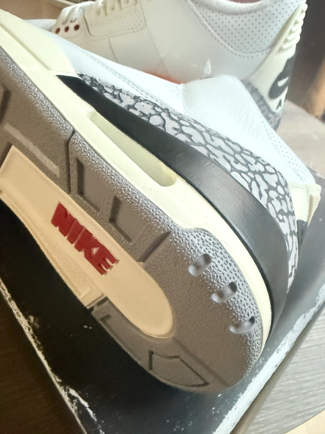 Nike Air Jordan 3 Retro White Cement Reimagined - photo 5