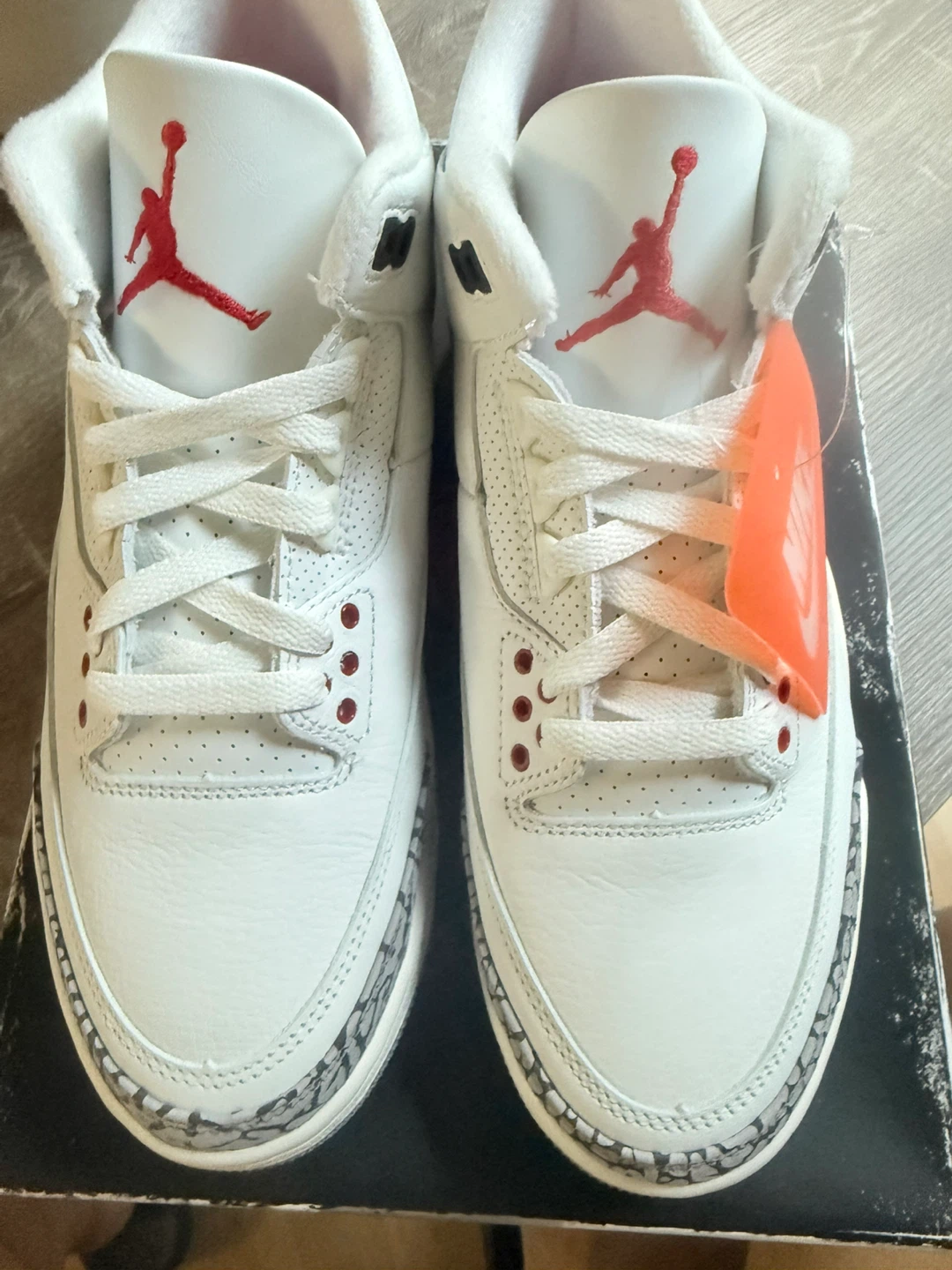 Nike Air Jordan 3 Retro White Cement Reimagined - photo 2