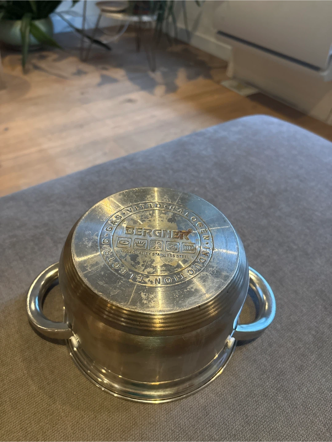 Bergner Stainless Steel Stock Pot with Lid - photo 2