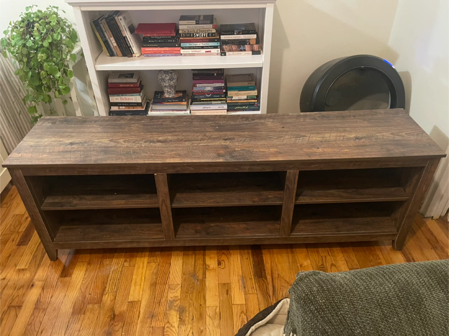 Brown Wooden Media Console
