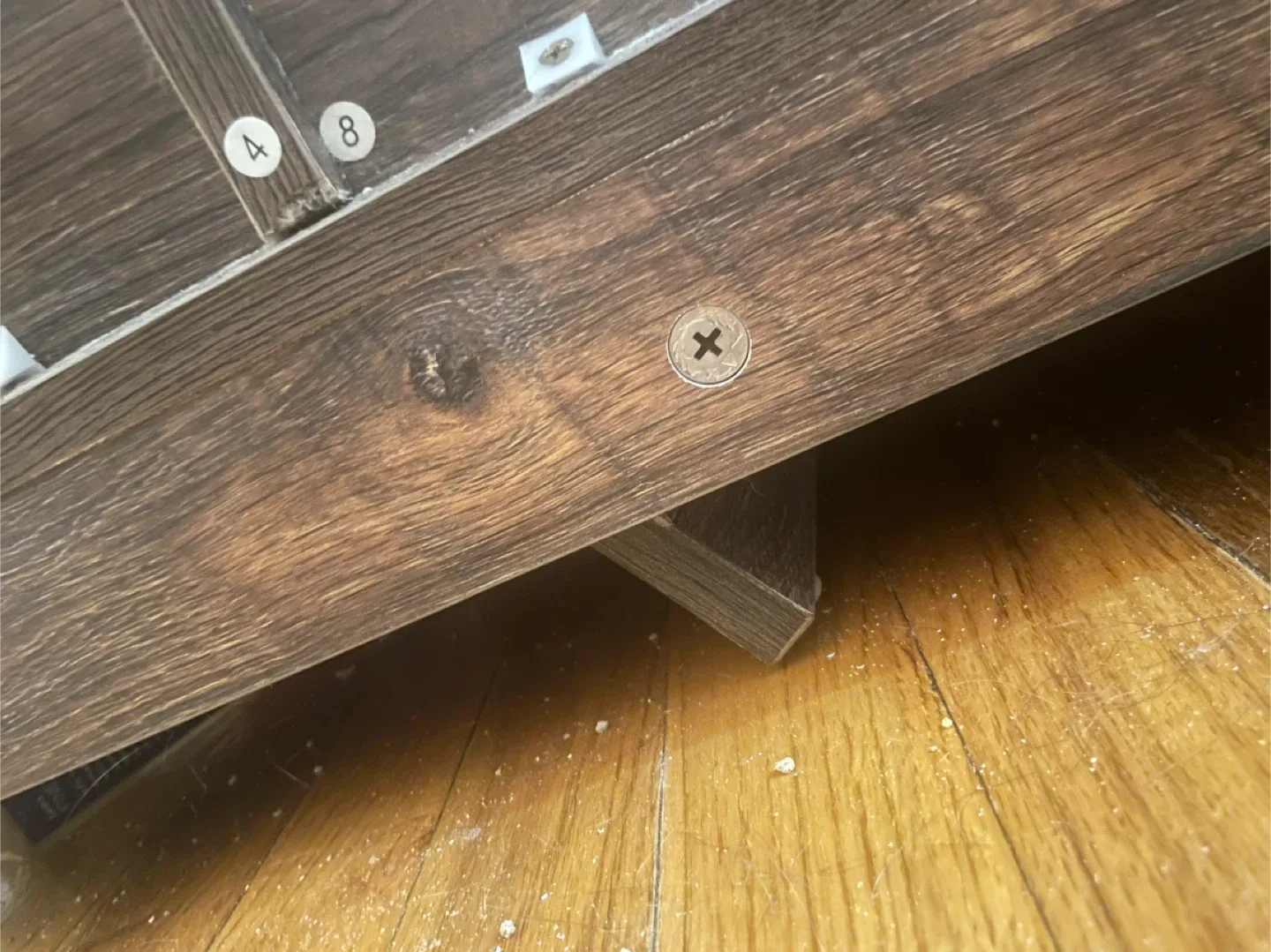 Brown Wooden Media Console image indicator(7)