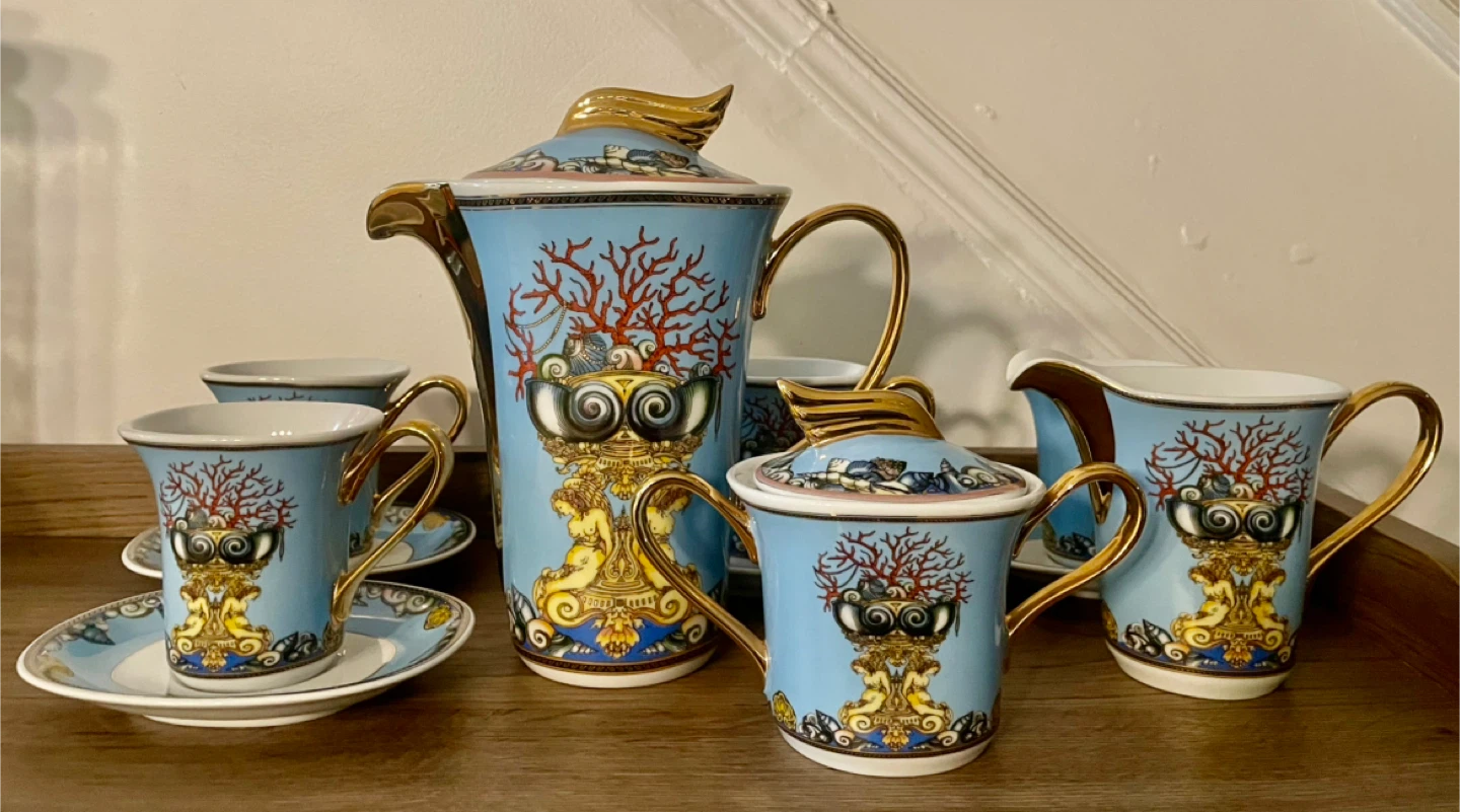 Versace Les Tresors De La Mer Tea Set
