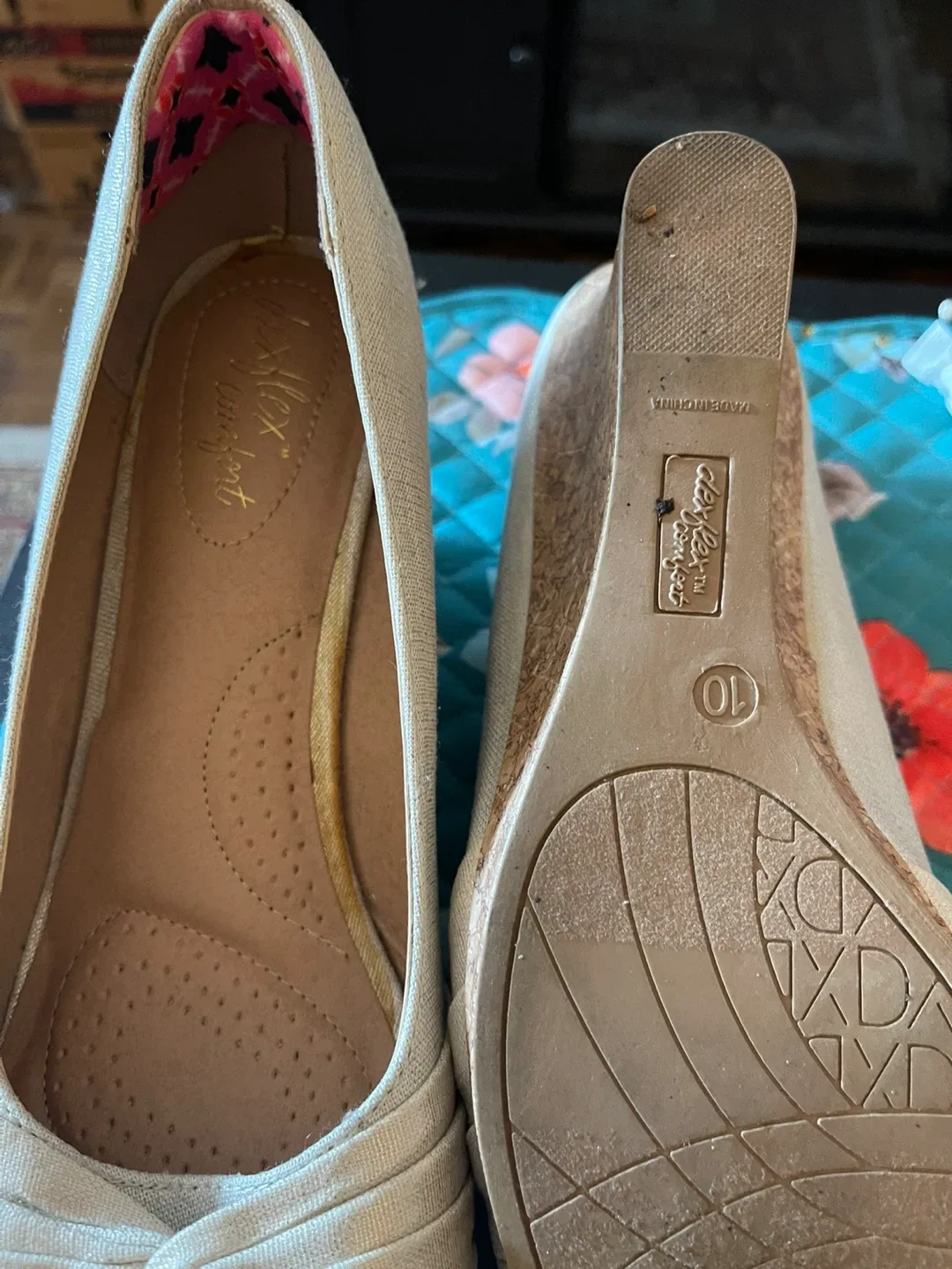 Dexflex Comfort Wedge Shoes - Size 10 image indicator(4)