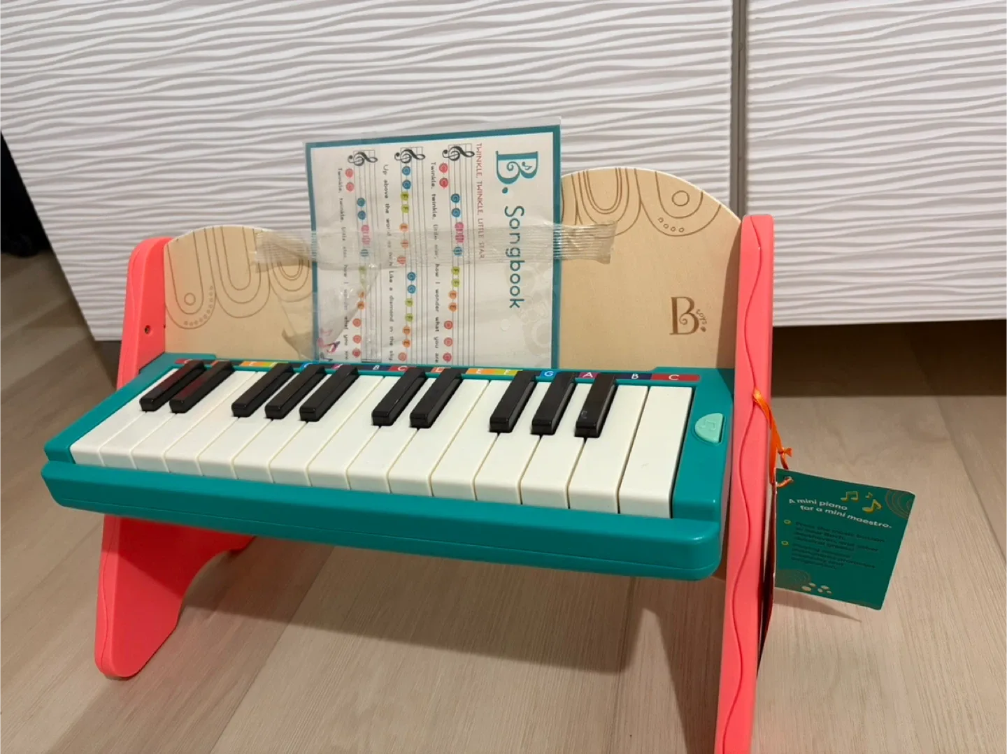 B. Toys Mini Maestro Toy Piano thumbnail