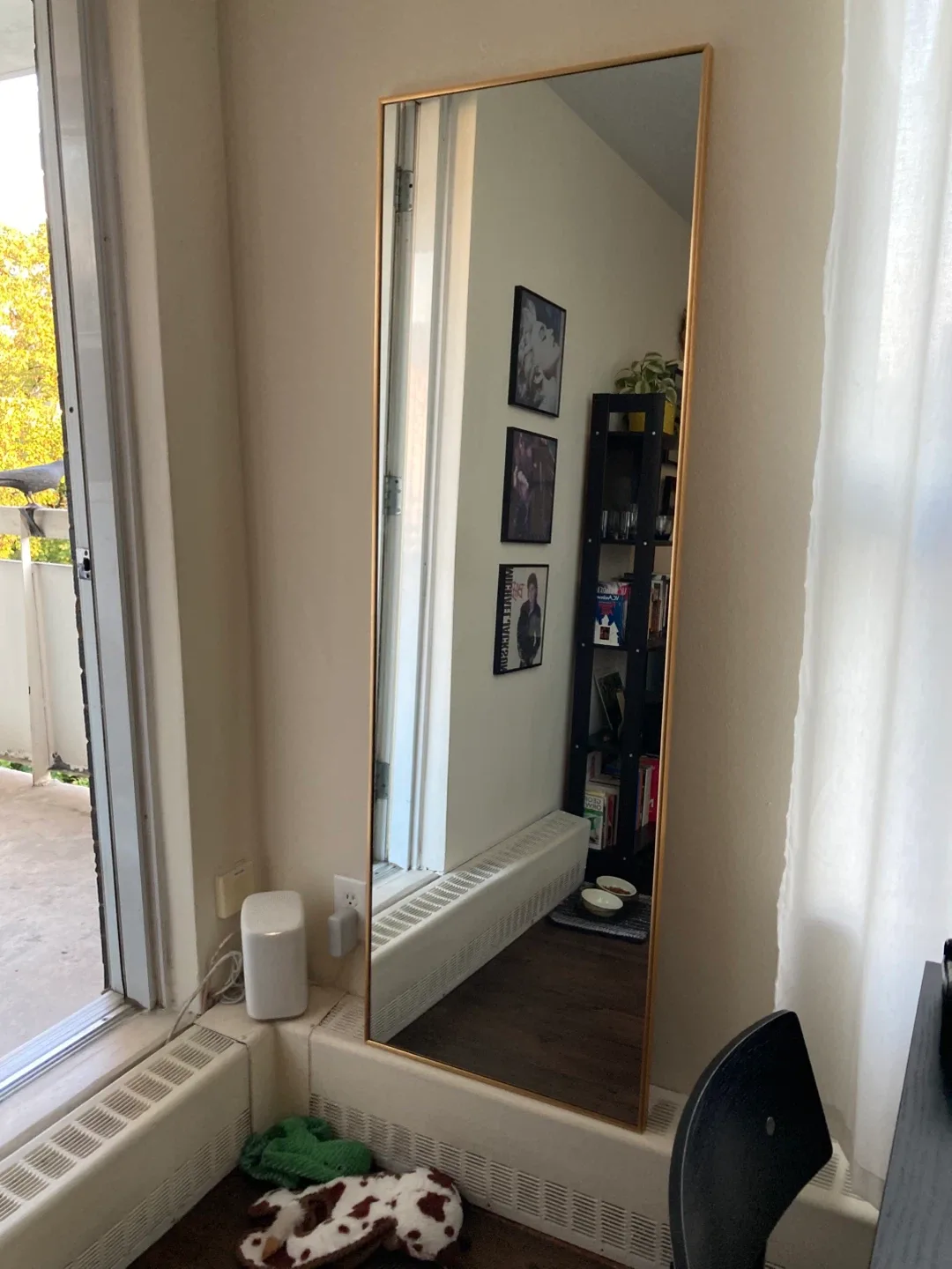 Tall Mirror, Golden Rim