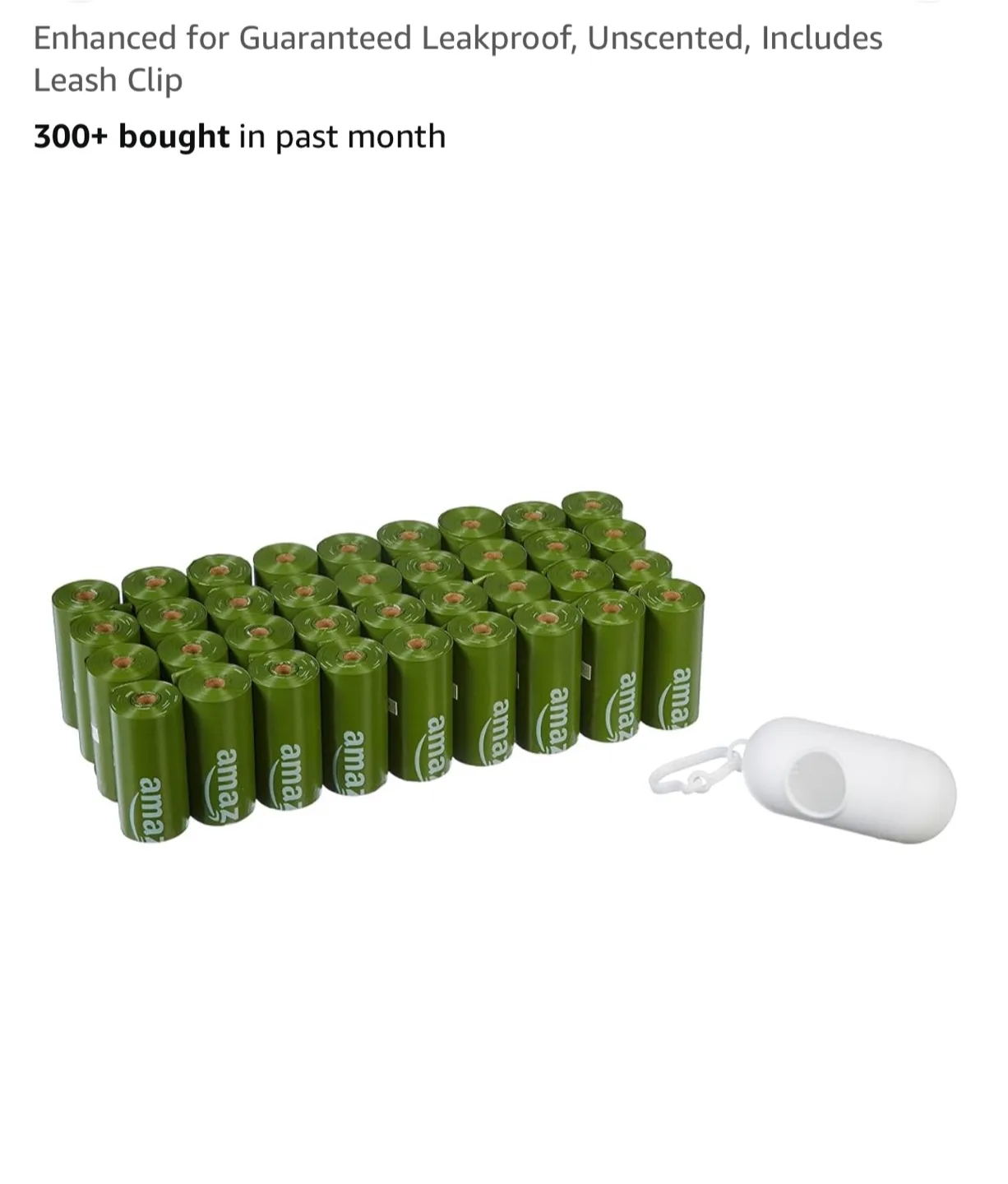 Leakproof Doggie bags, 345 Count, Unscented image indicator(3)