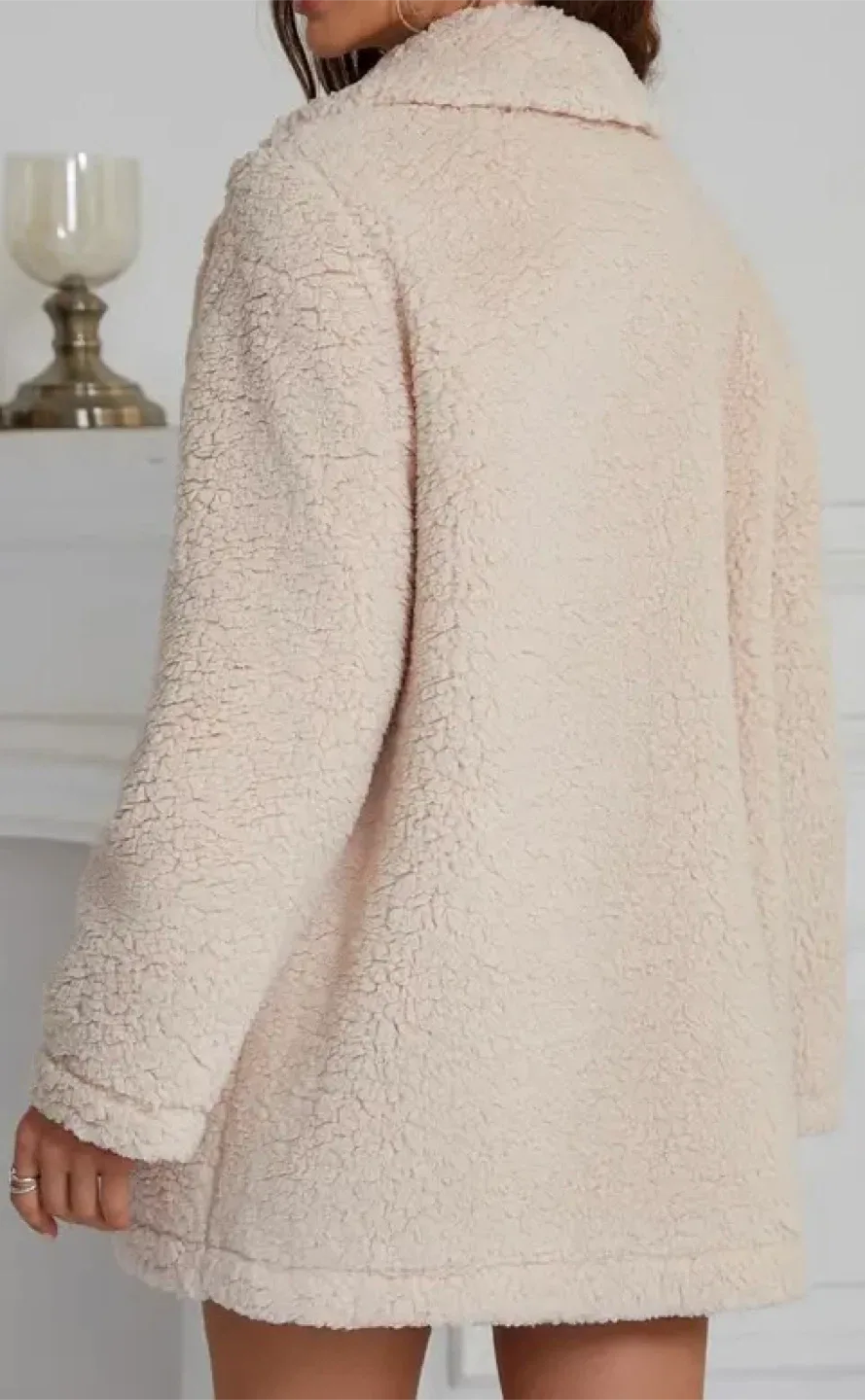 Teddy Coat - Cream image indicator(2)