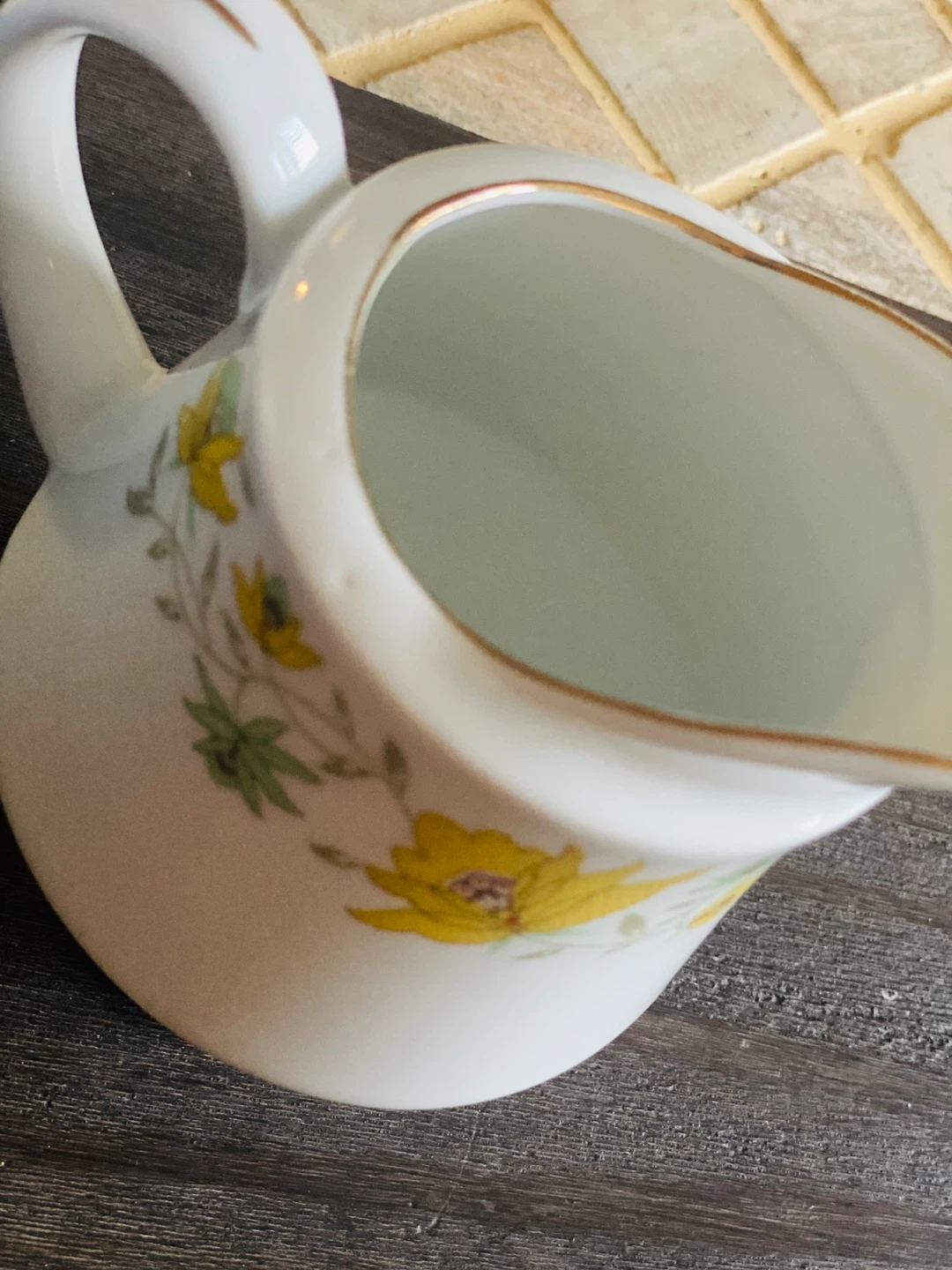 Vintage Floral Creamer Pitcher - photo 4