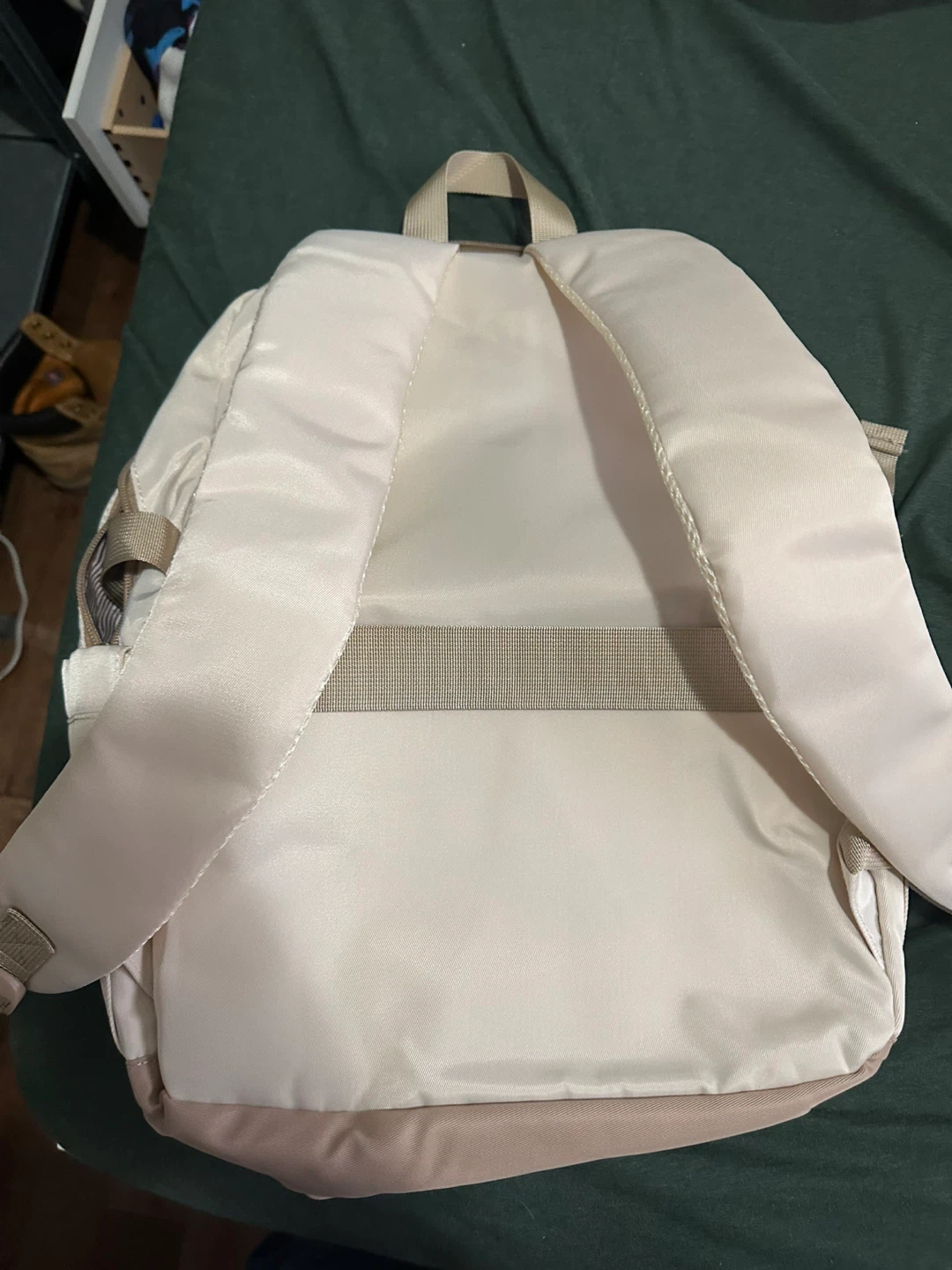 MOON Bookbag Laptop Backpack - Khaki Beige - photo 3