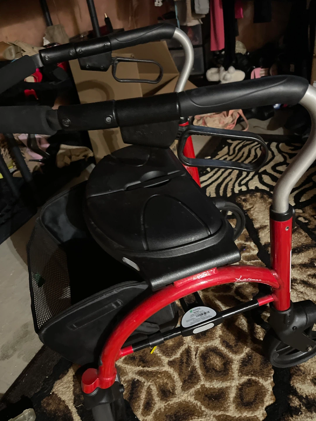 Kattitude Rollator Walker - Red