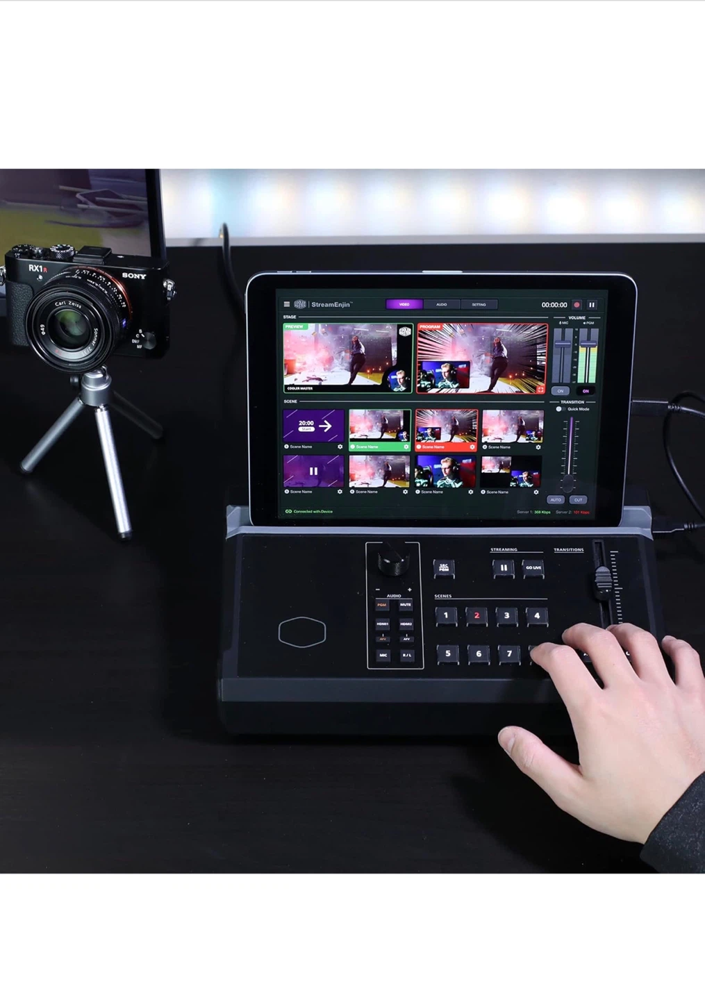 Cooler Master StreamEnjin Streaming Simplified - photo 2
