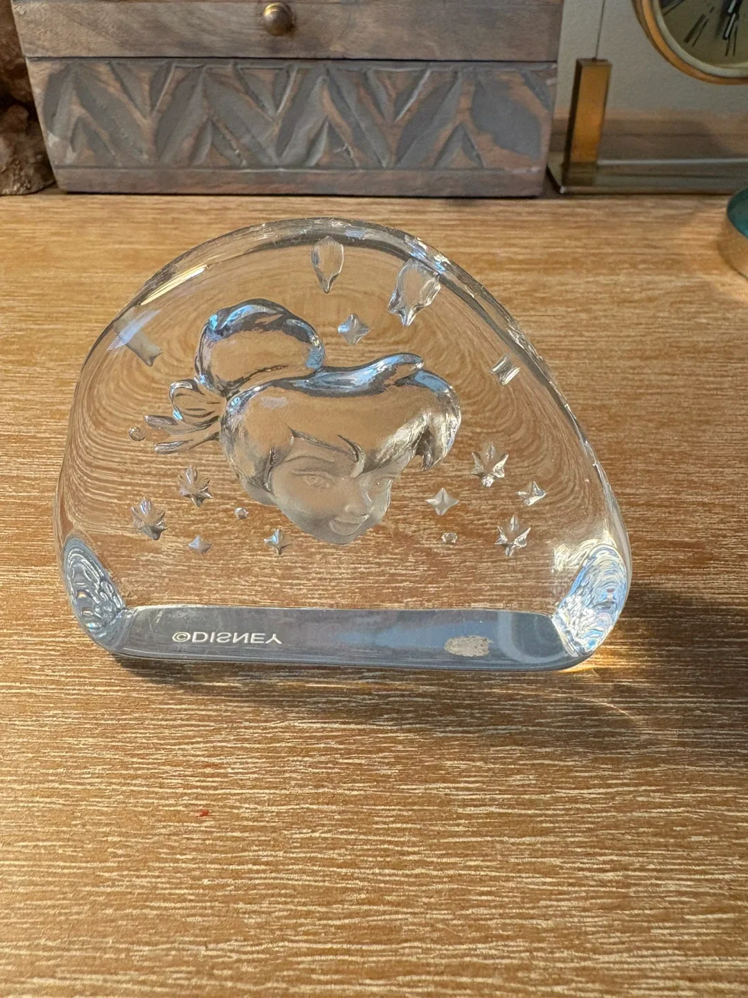 Disney Tinkerbell Glass paperweight image indicator(2)