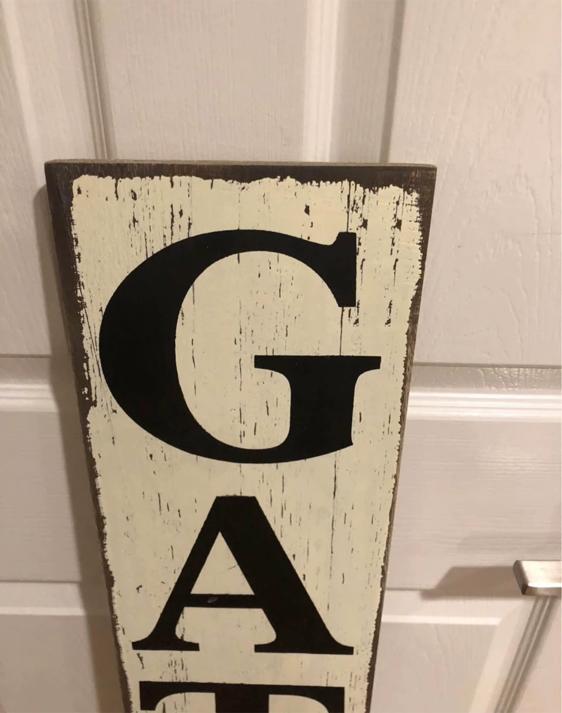 Gather Here Wooden Sign - photo 2