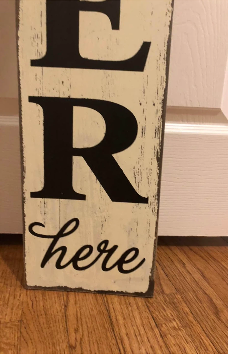 Gather Here Wooden Sign - photo 3