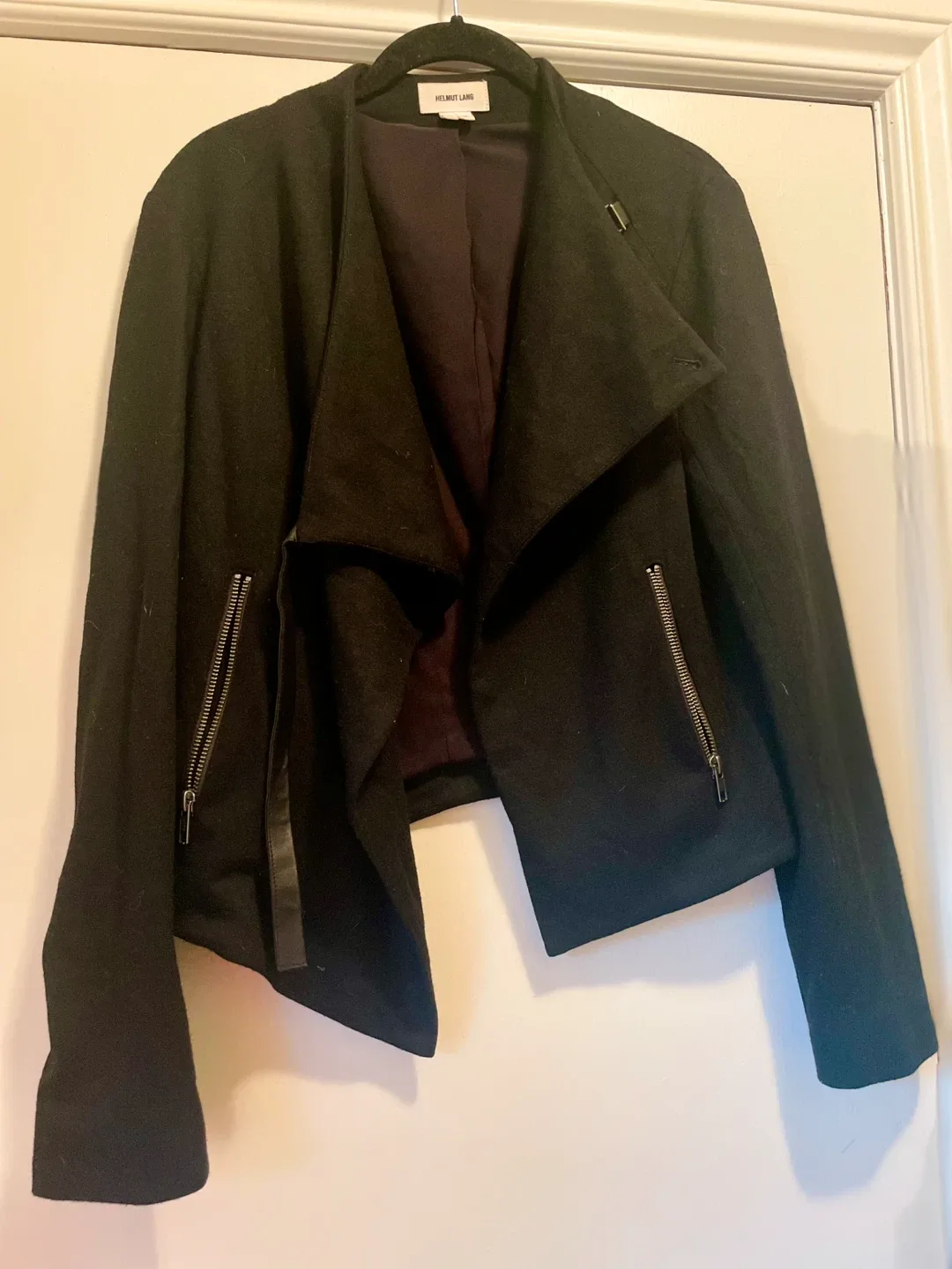 Helmut Lang Black Jacket - Size M thumbnail