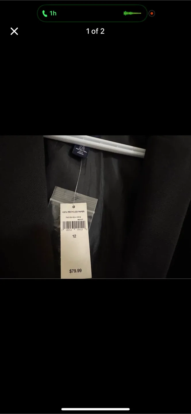 Gap Black Blazer - Size 12