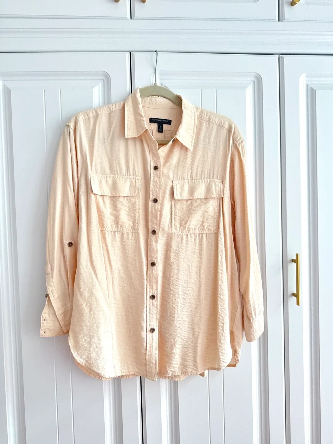 Banana Republic Petite Shirt - Size S thumbnail