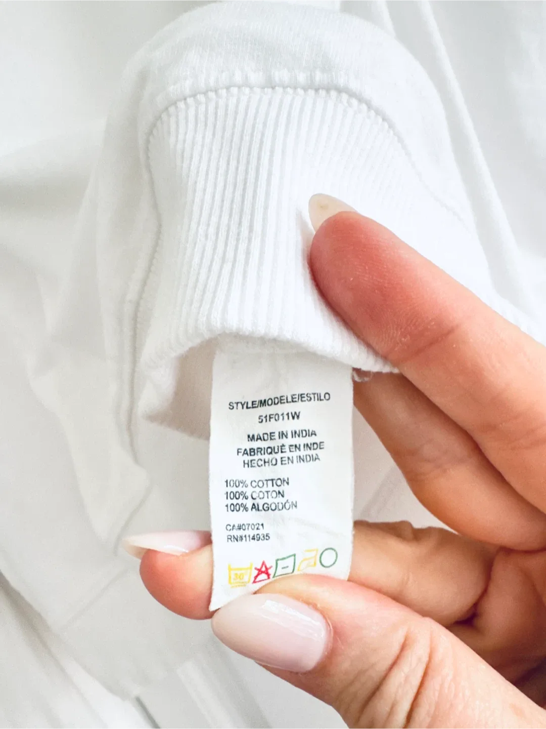 Puff Sleeve Sweatshirt White- Size S- RETROD image indicator(6)